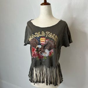 World tour 1991 crop top